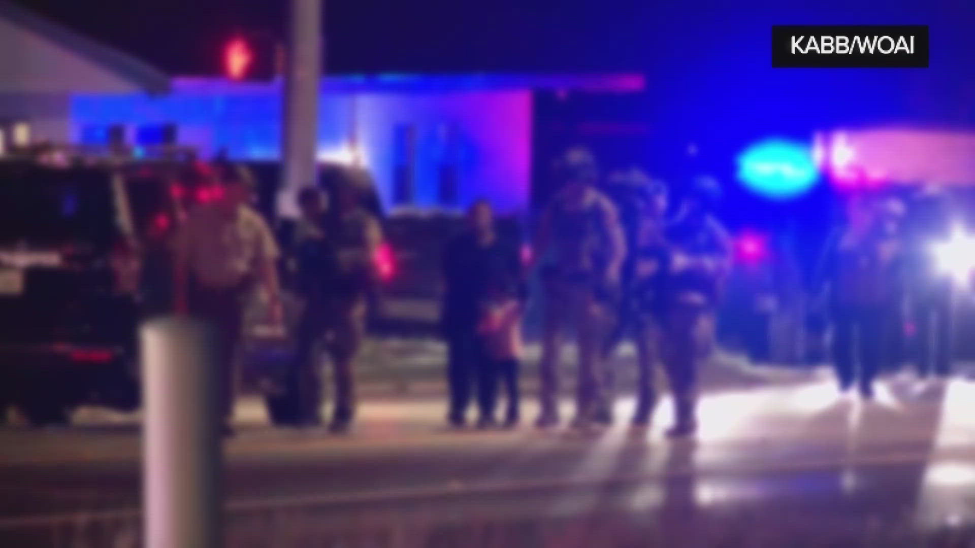 Video shows three children who were part of a silver alert, leaving a hotel after their parents were arrested in a standoff in Texas.