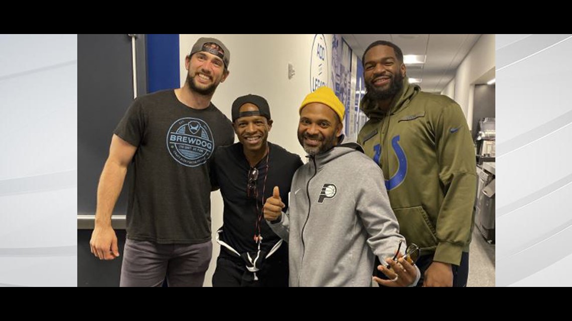 Harris] Andrew Luck seen hanging around the Colts facility todayapparently  along with Mike Epps : r/nfl