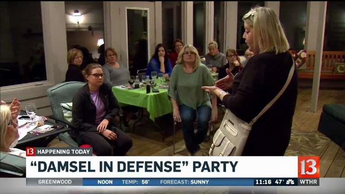 "Damsel In Defense" parties aim to equip, empower women to defend