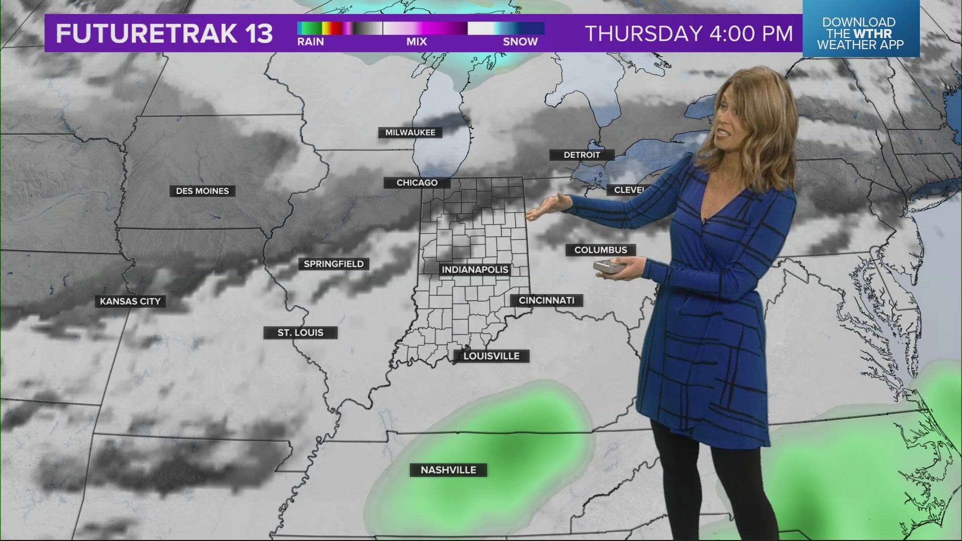 13News meteorologist Angela Buchman takes a look at when central Indiana could get more rain.