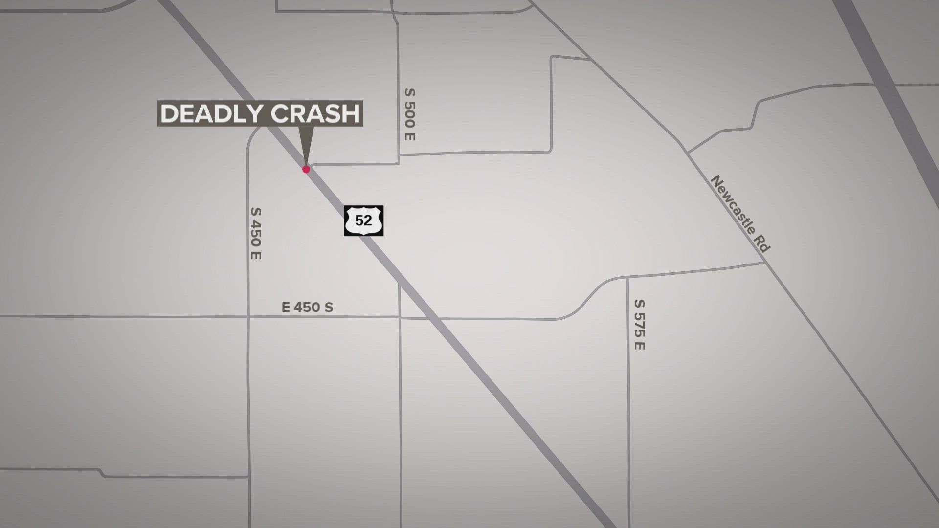 This happened along US 52 near County Road 400 West. Right now police think a Jeep hit a car at the intersection and the driver and passenger in the car died.