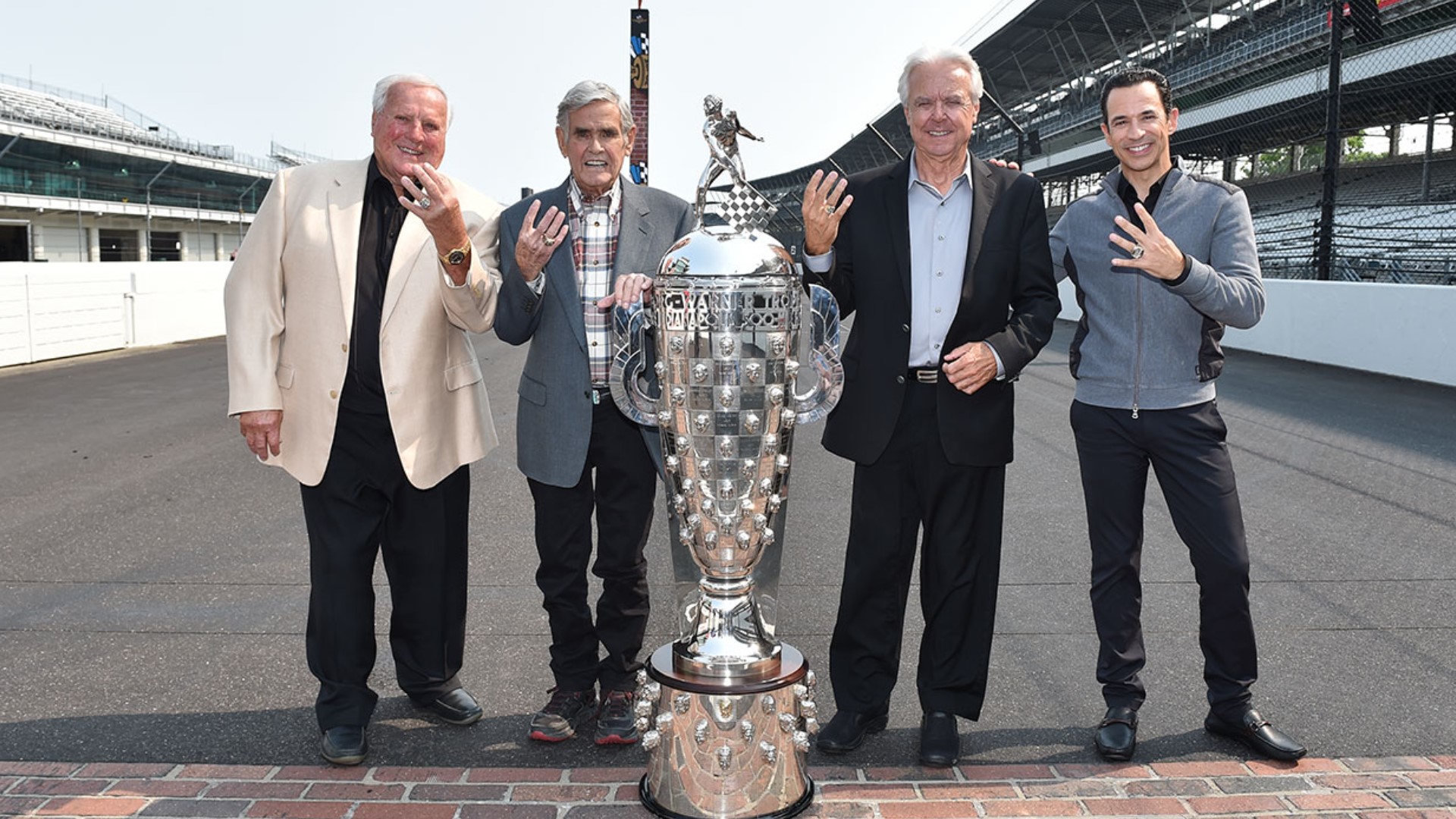 IMS releases 4time Indy 500 winners photo