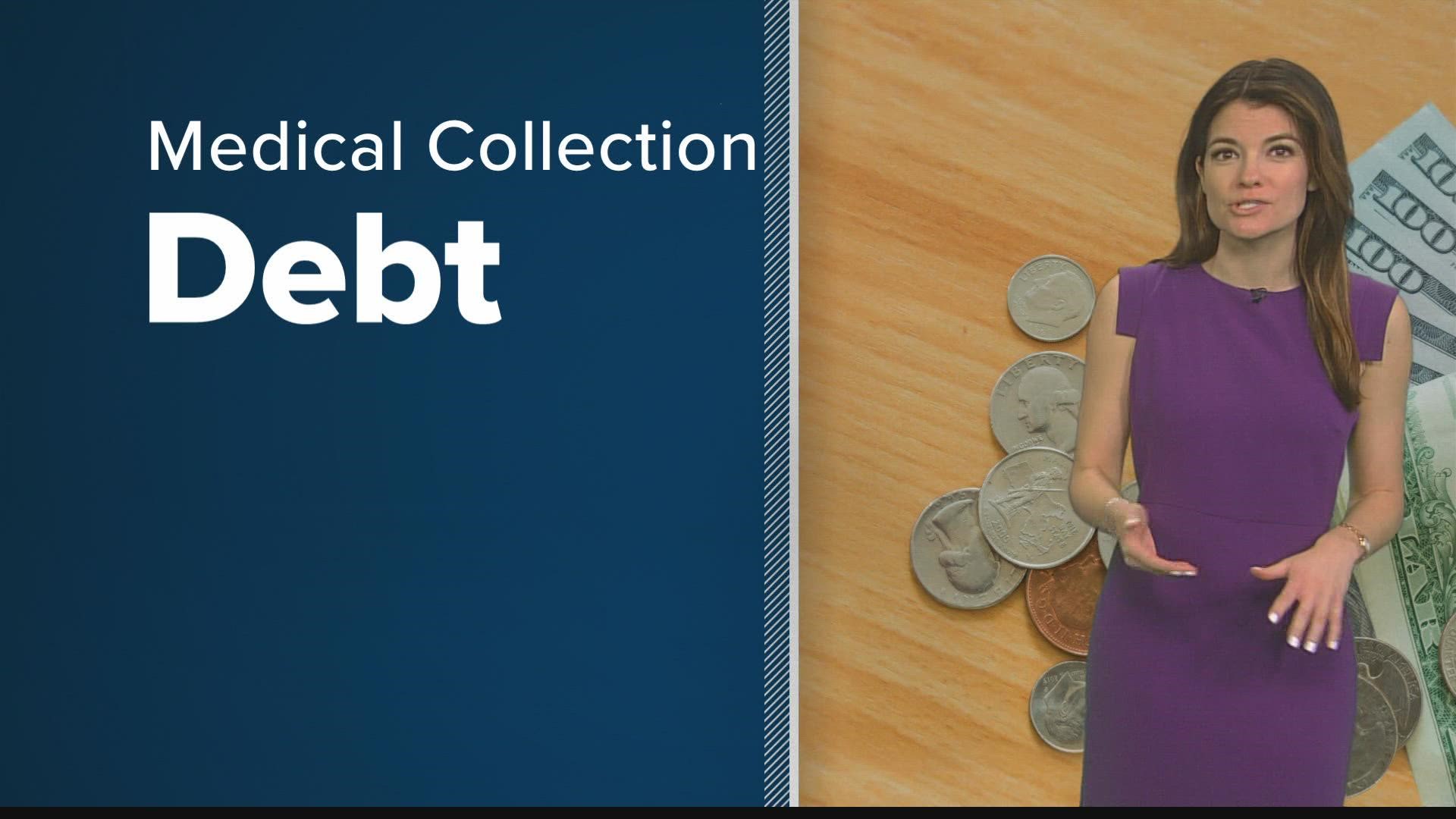 Our Allison Gormly has the latest on medical collection debt, and how it could be handled in the future.