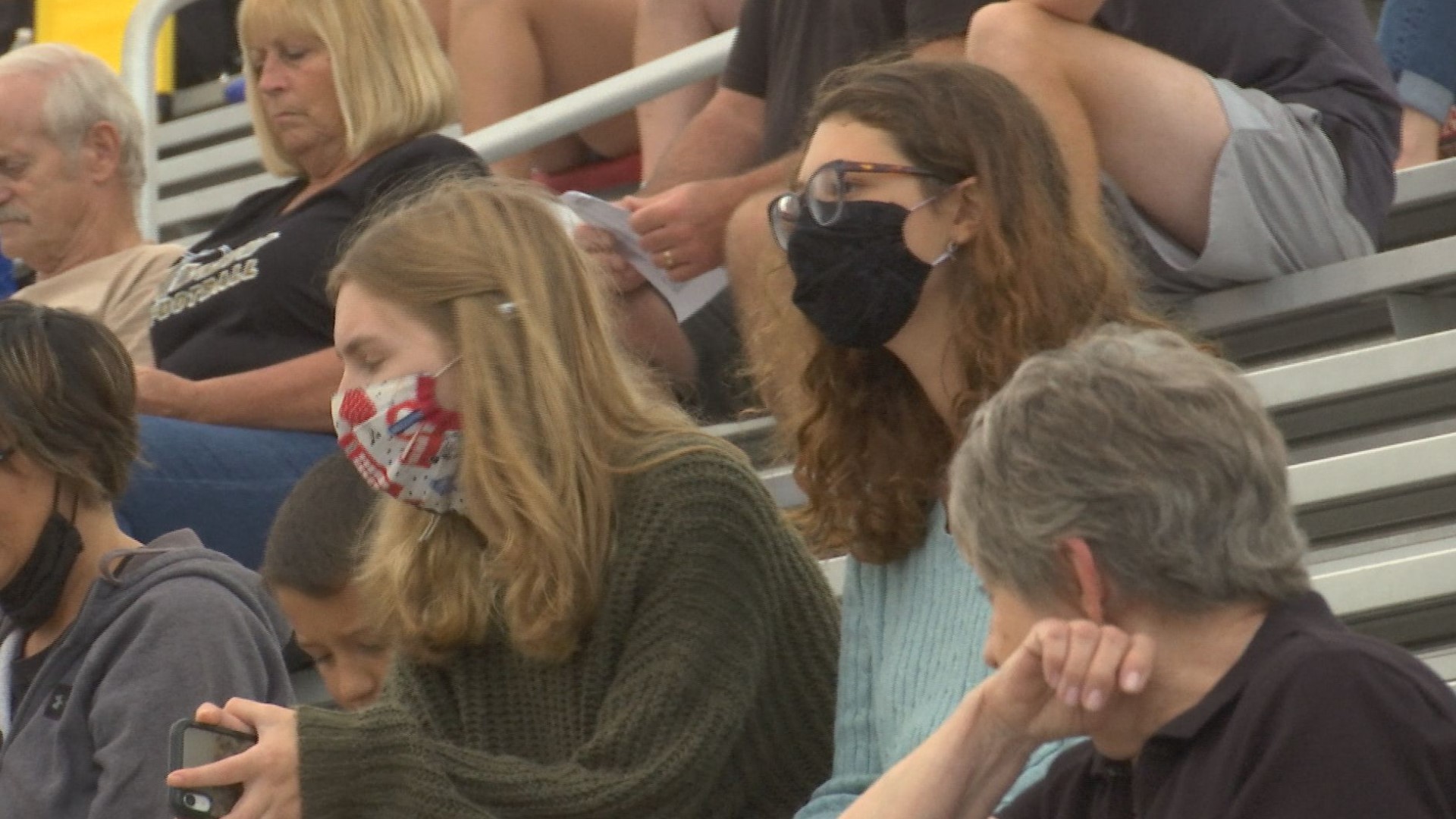Wyndham is recommending the district require masks for all students. He says the number of quarantines is hindering the district's ability to function.