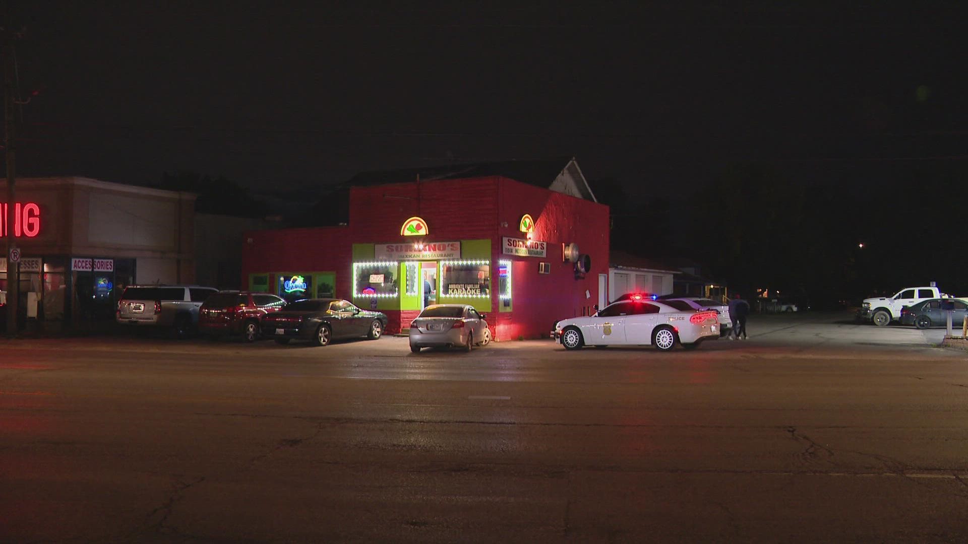 Police are looking into what happened late Friday at the restaurant in the 3700 block of West Washington Street.