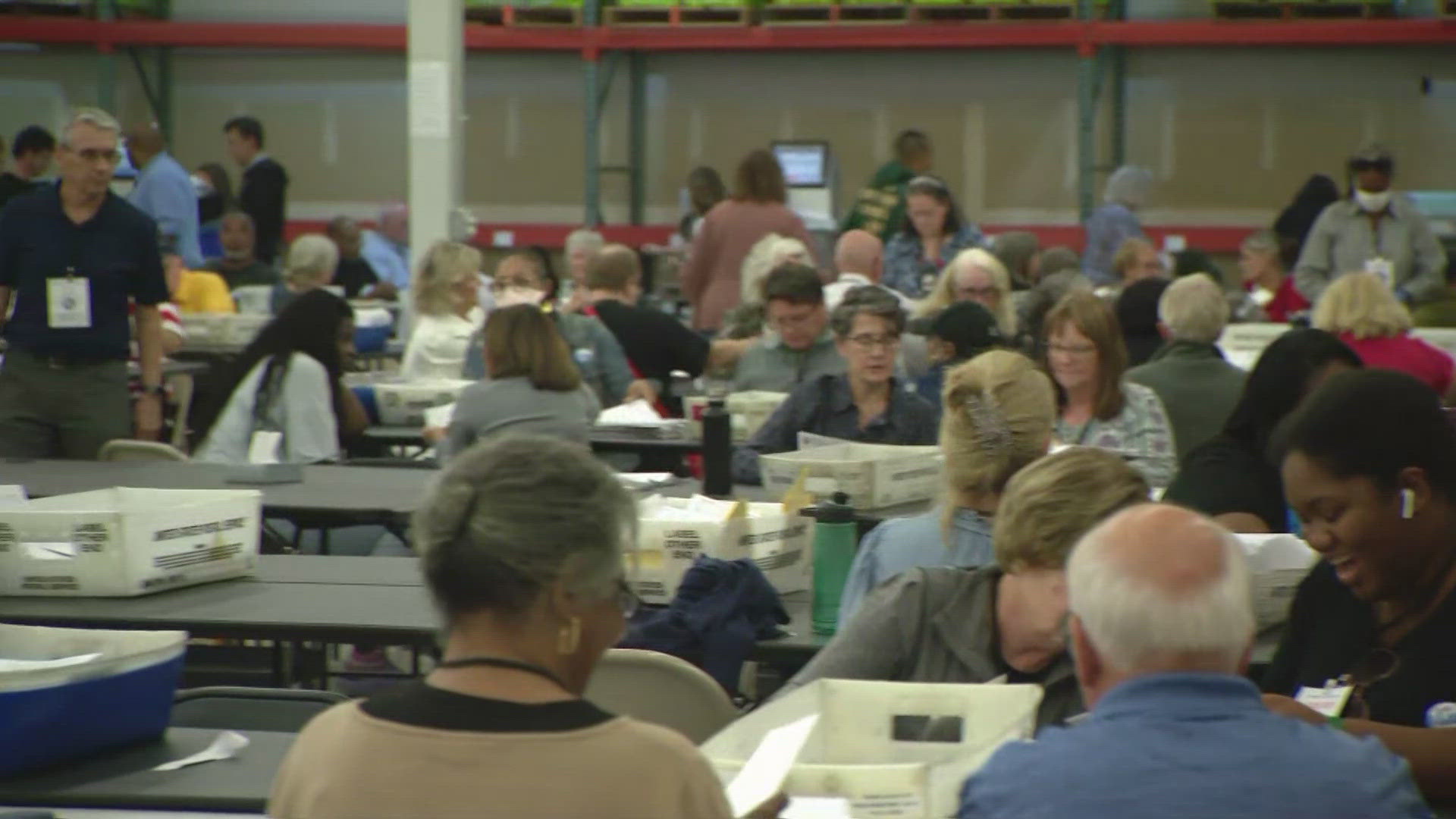 13 Investigates reporter Cierra Putman reports from the Marion County Election Board Service Center where ballots are being processed for the 2024 election.