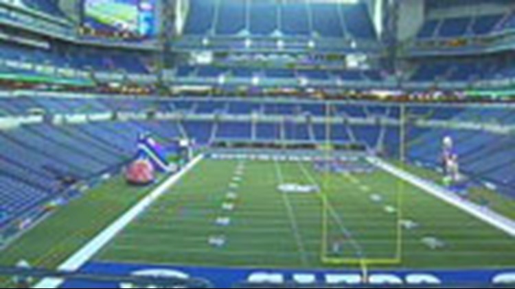 Lucas Oil Stadium on X: What a spectacular day for the @Colts official  season home opener - and the roof is open!  / X