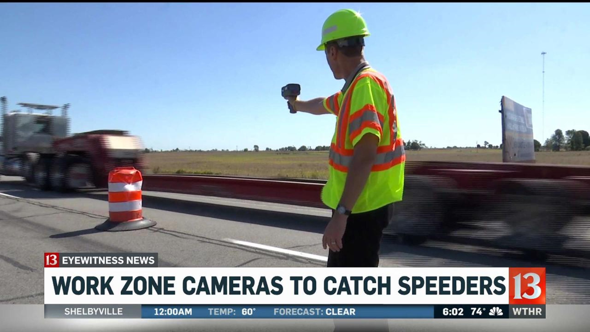 Work zone cameras catch speeders