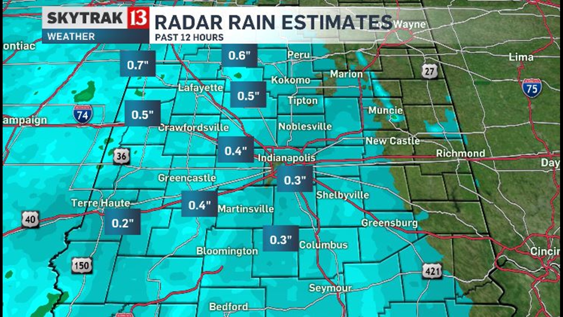 Rain Totals So Far and When It Ends SkyTrak13 Weather Blog 1/19/17