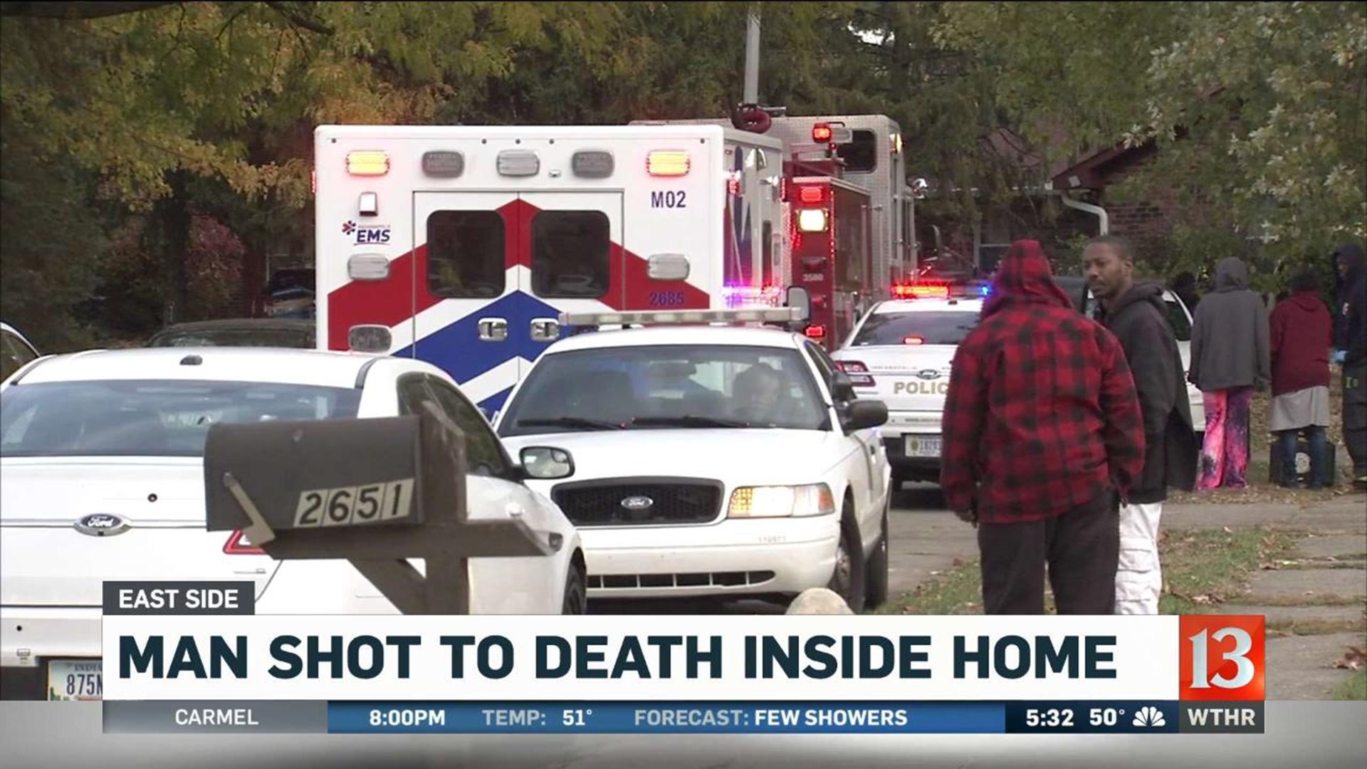 Man shot to death inside home