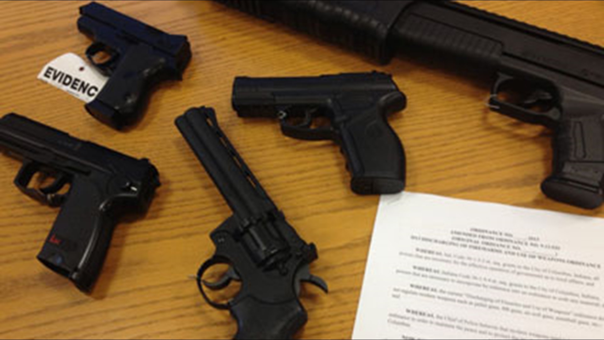 Columbus passes law banning public BB guns