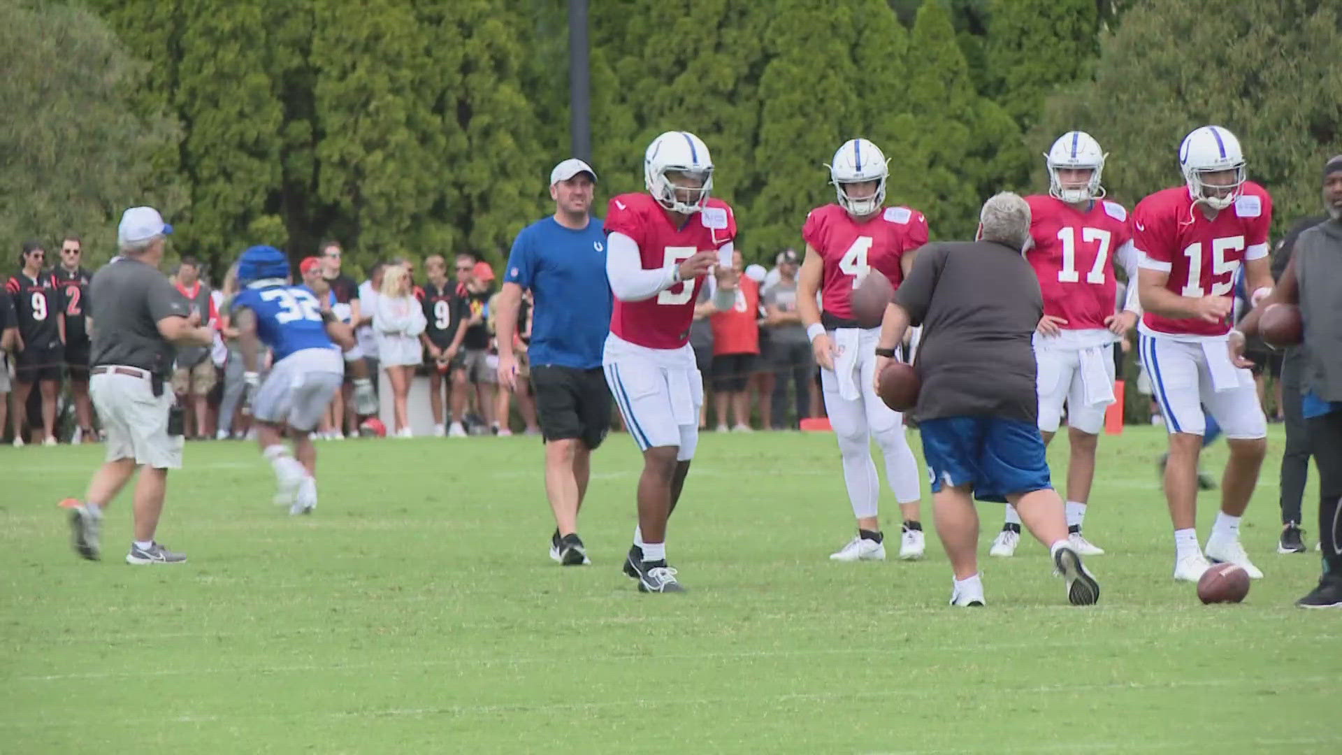 Colts starters will see playing time tonight against the Bengals in