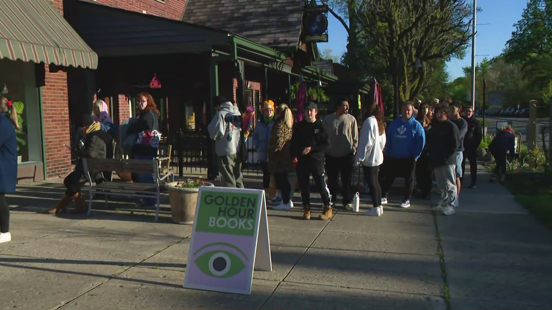 13Sunrise's Anna Chalker went to the Luna record store around 8 a.m. when the line was wrapped around the building.
