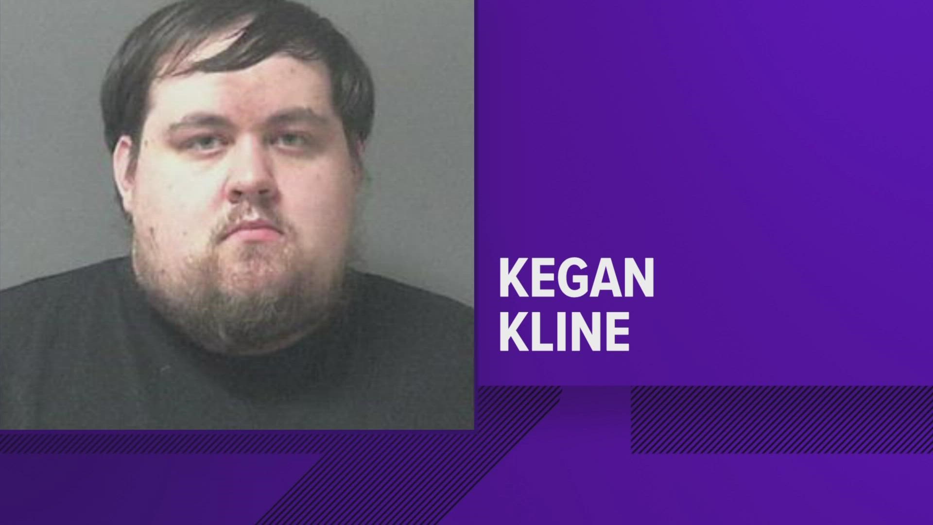 Kline faces charges of child pornography and exploitation.