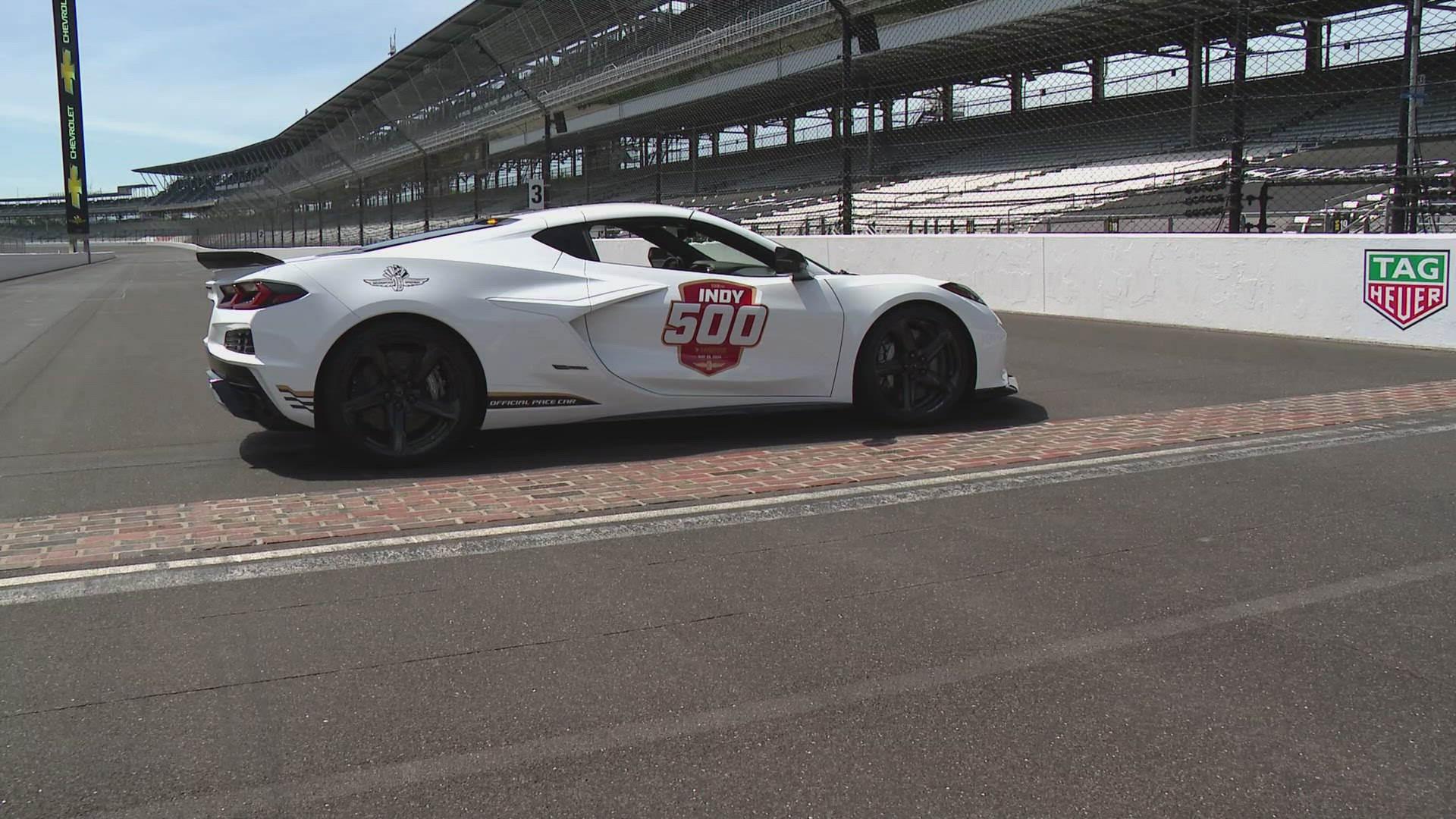 This marks the 21st time a Corvette has paced the field to start the Greatest Spectacle in Racing.