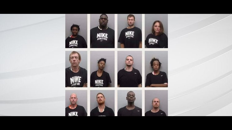 Police department inmates in Nike shirts for mug shots wthr.com