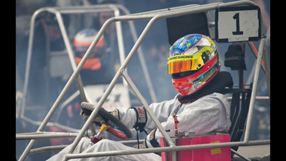 Electric Vehicle Club cart wins Purdue Grand Prix