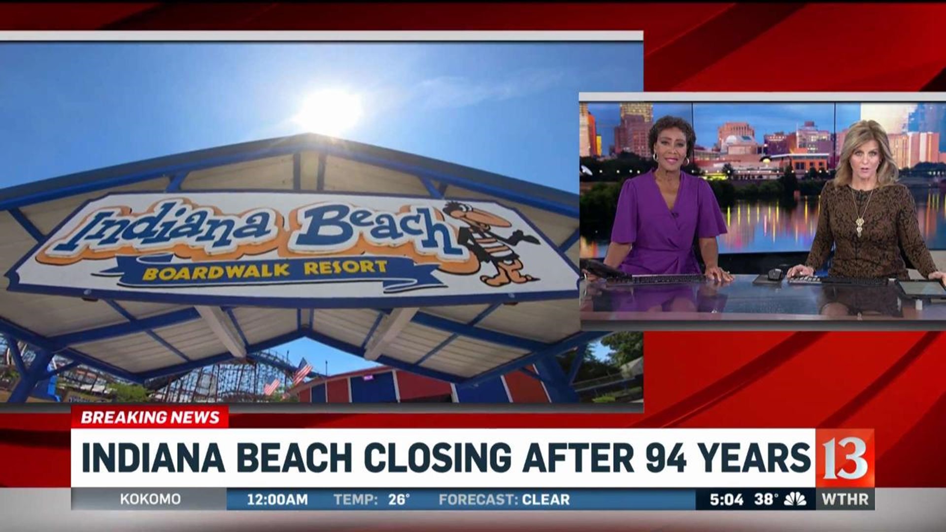 Indiana Beach closing after 94 years