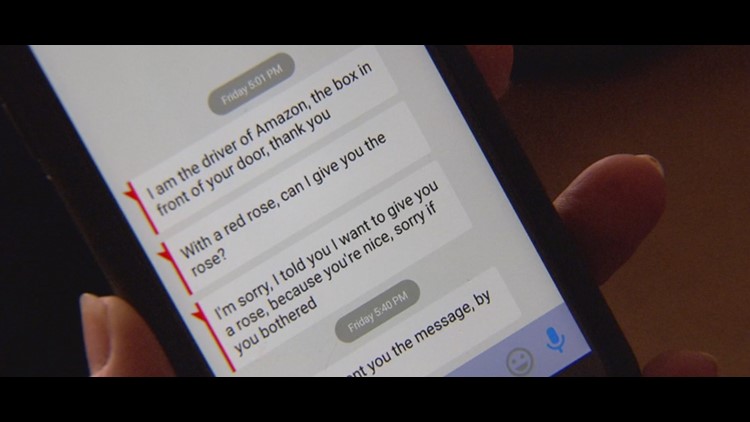 Amazon Courier Caught Sending Creepy Text Messages To Customer Wthr Com