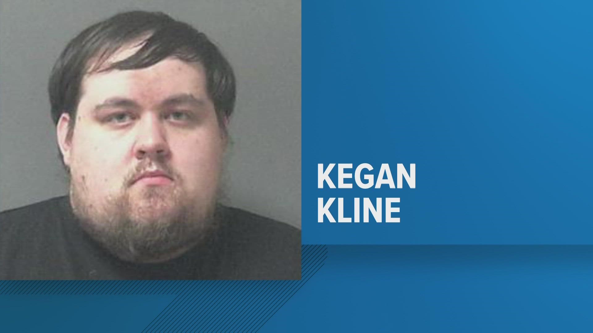 Kegan Kline will not be headed to court tomorrow as planned.