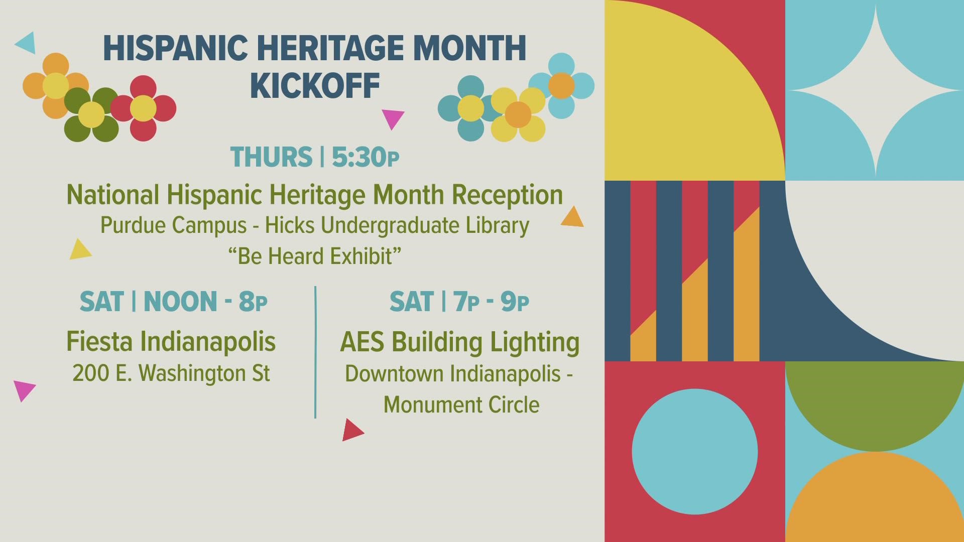 Today, Indianapolis joins the rest of the country in celebrating the first day of Hispanic Heritage Month.