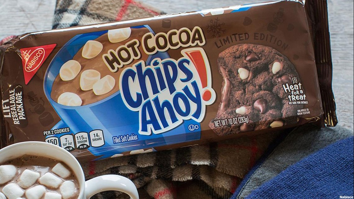 Nabisco rolls out Hot Cocoaflavored Chips Ahoy! cookies