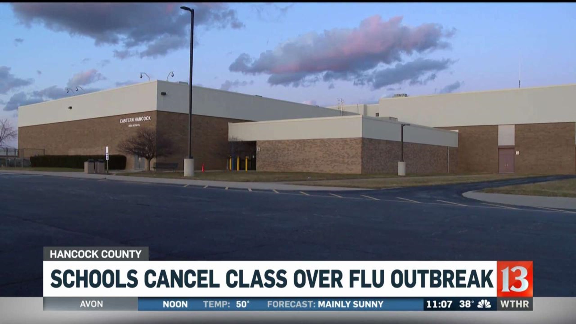 Eastern Hancock flu outbreak