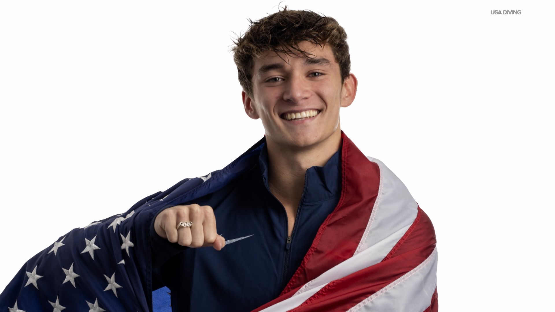 Downs trains at the same pool and on the same board as 4-time Olympic medalist David Boudia.