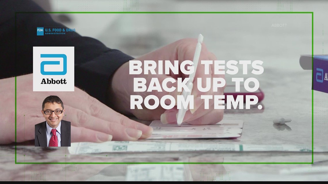 VERIFY: Do at-home COVID tests go bad when exposed to the cold?
