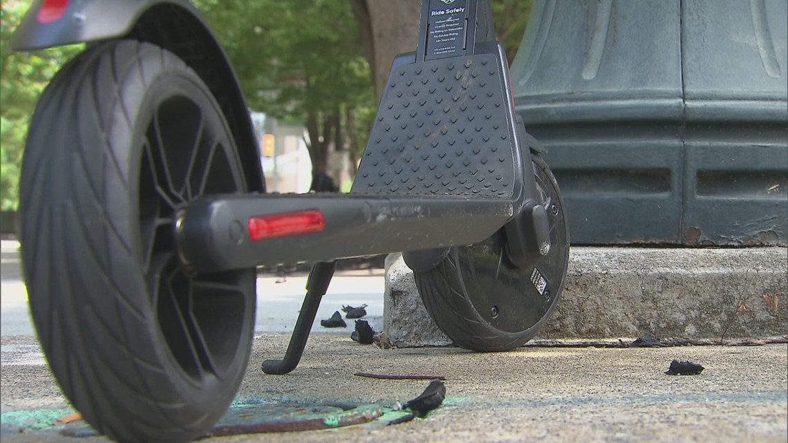 Woman on scooter critically injured by driver in downtown Indianapolis