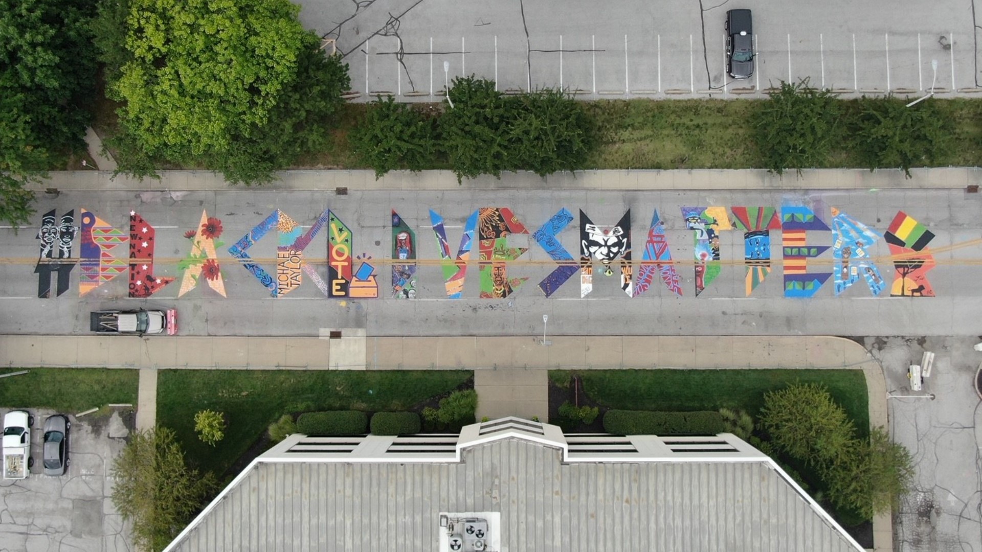 The extended closure through Thursday, Aug. 6 is meant to allow time for the mural to dry.