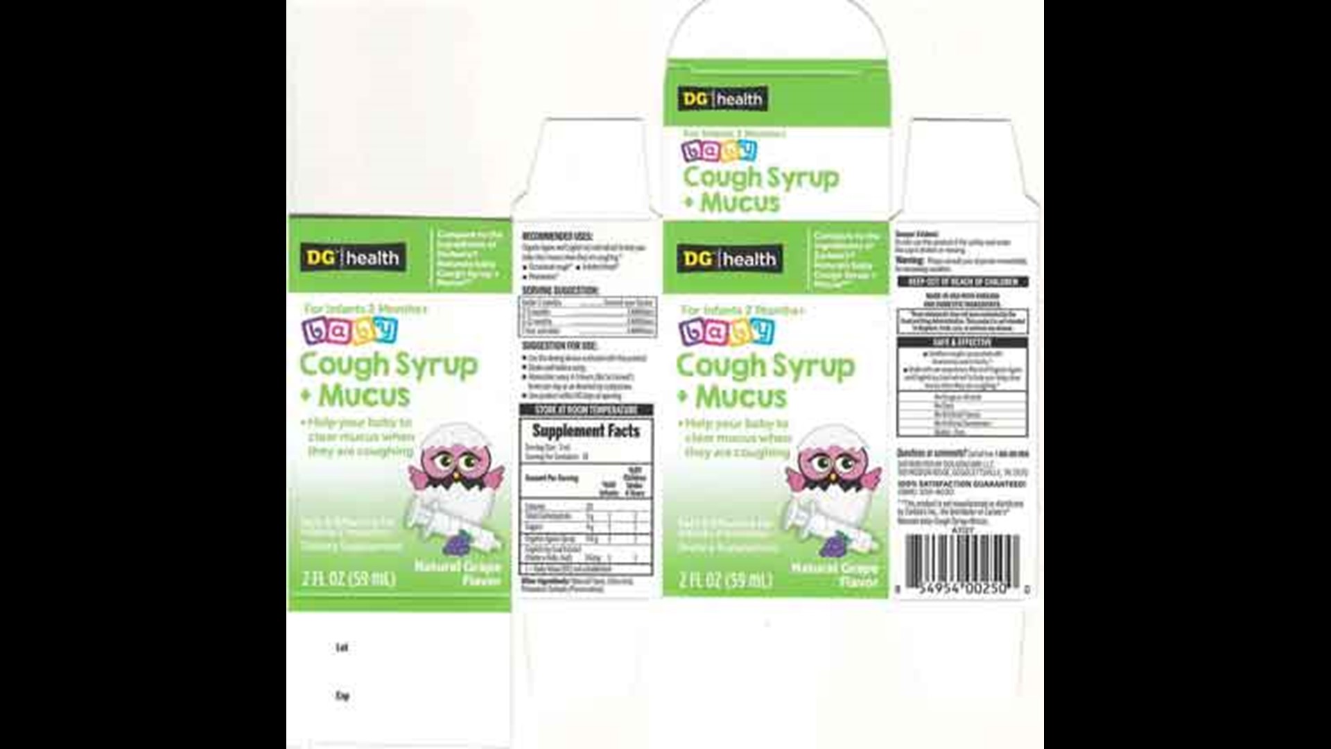 Cough syrup sold at Dollar General stores recalled