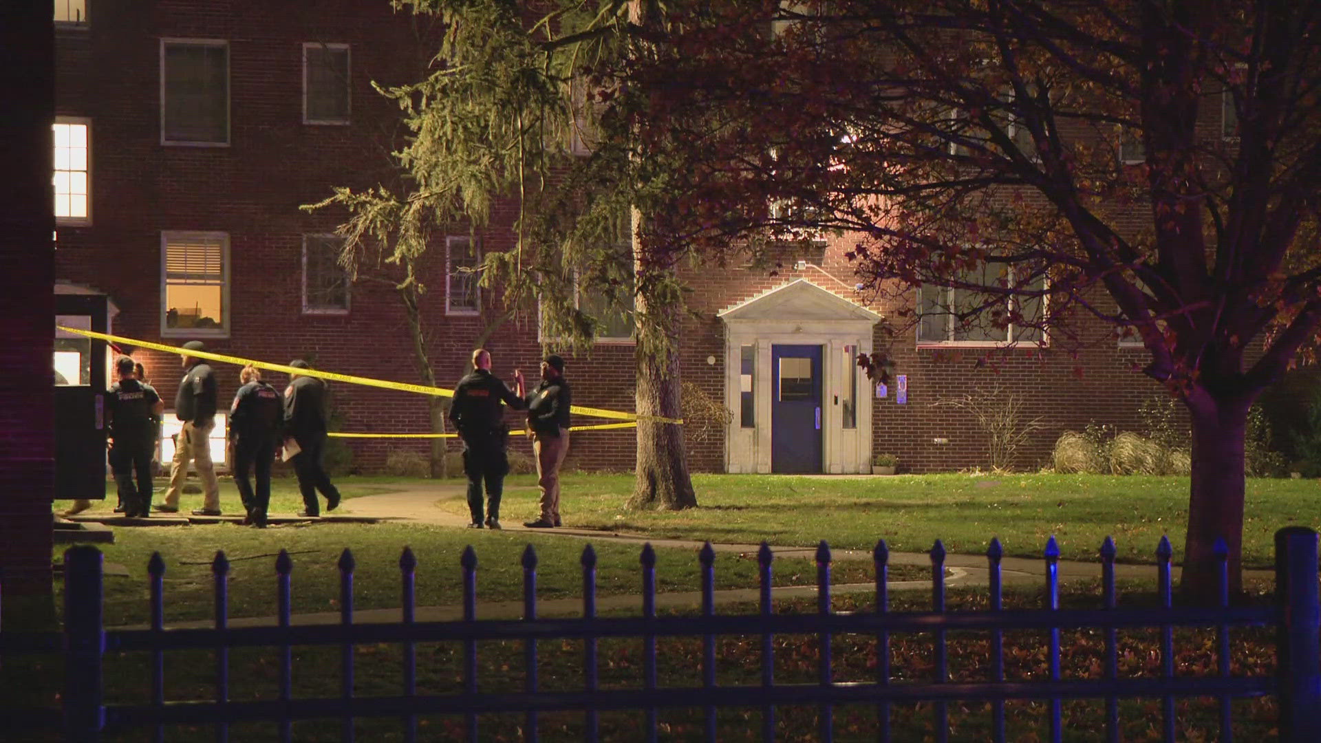 Officers responded to the shooting in the 4400 block of East Washington Street around 6:30 p.m. Monday.