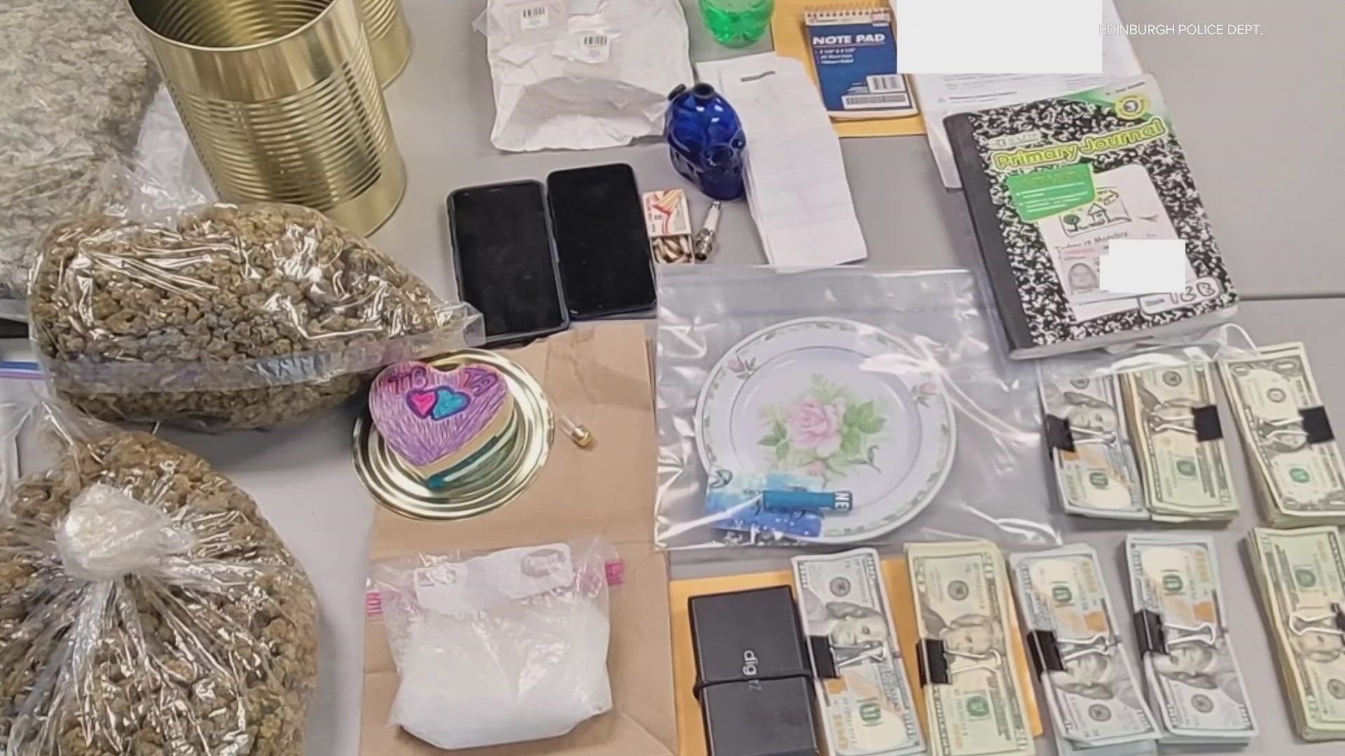 The drug bust comes after a four-month-long investigation, police said.