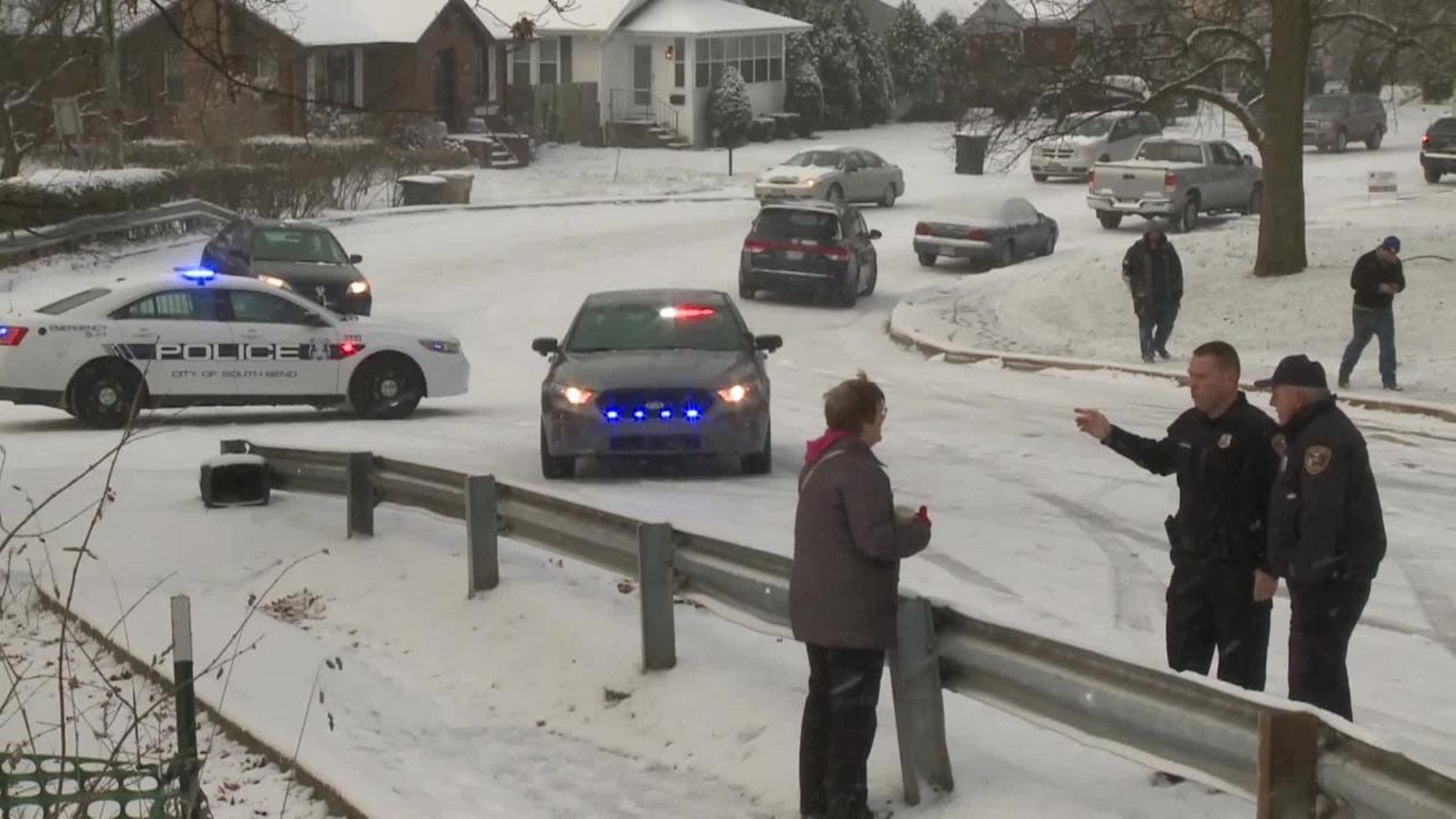 South Bend pileup