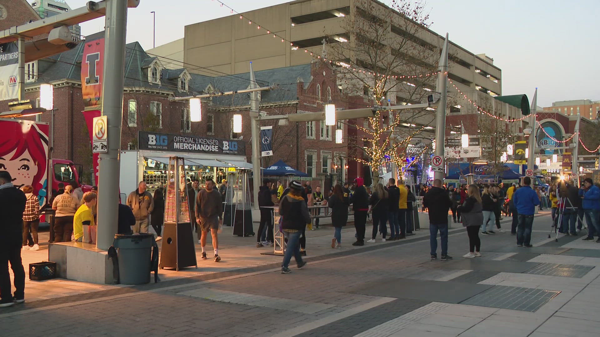 13News reporter Logan Gay breaks down what fans can expect during this year's Big Ten Championship game in Indianapolis.