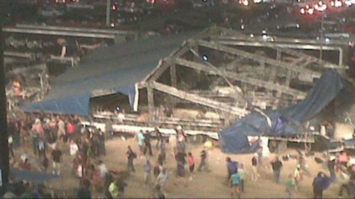 Indiana State Fair stage collapse Live blog