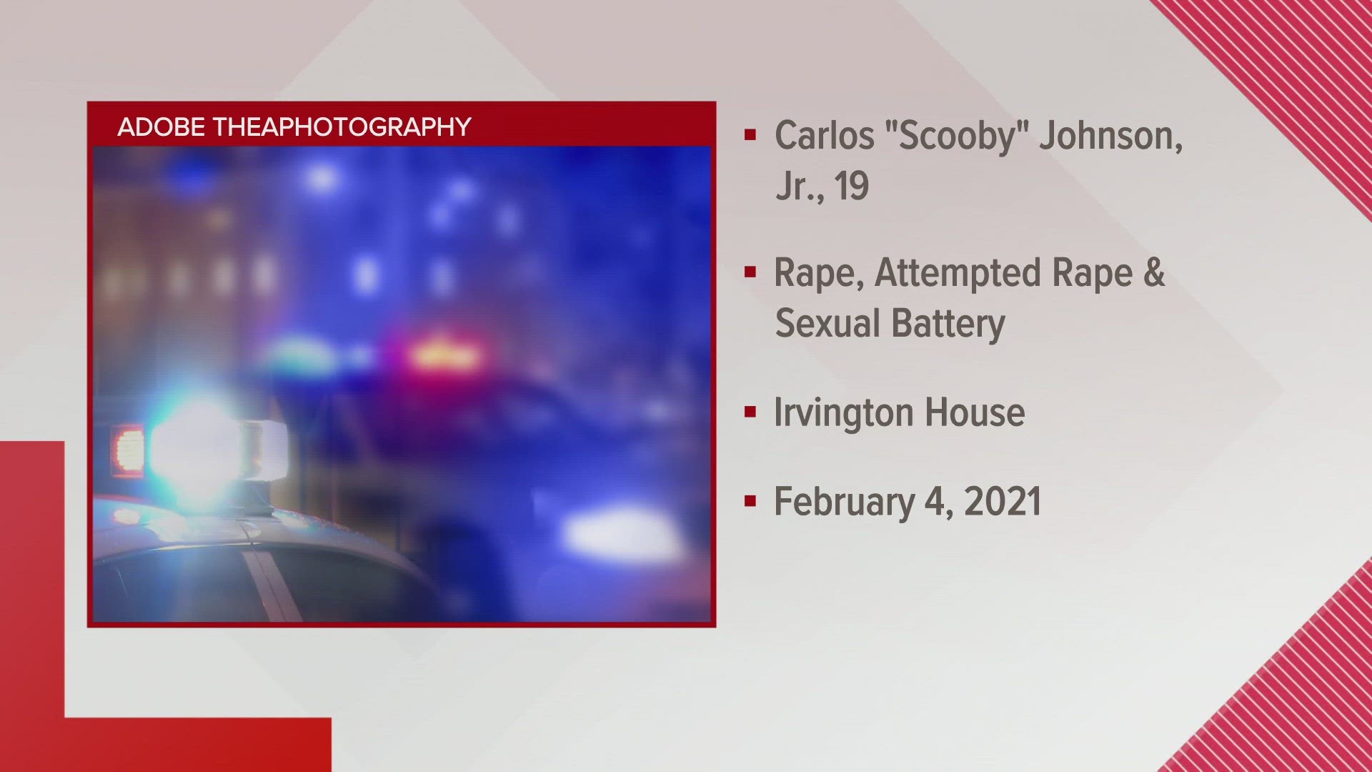 The Marion County Prosecutor’s office charged 19-year-old Carlos “Scooby” Johnson Jr. on Thursday.