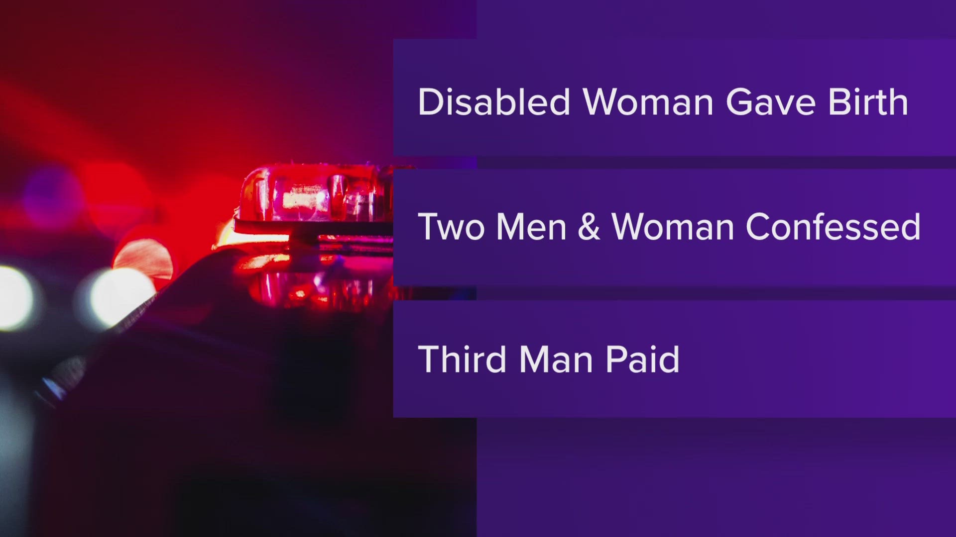 According to court documents the investigation began when a woman with mental disabilities gave birth to a baby at Columbus Regional Hospital.