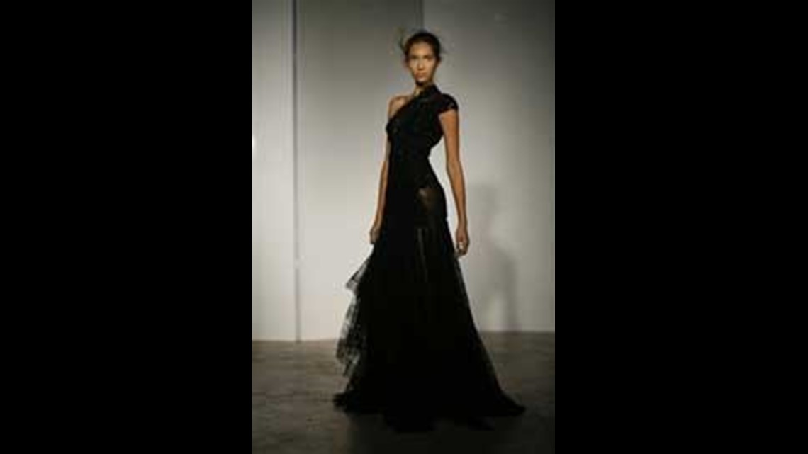 Goddess-like one shoulder stars at NY Fashion Week | wthr.com Goddess-like one shoulder stars at NY Fashion Week | wthr.com