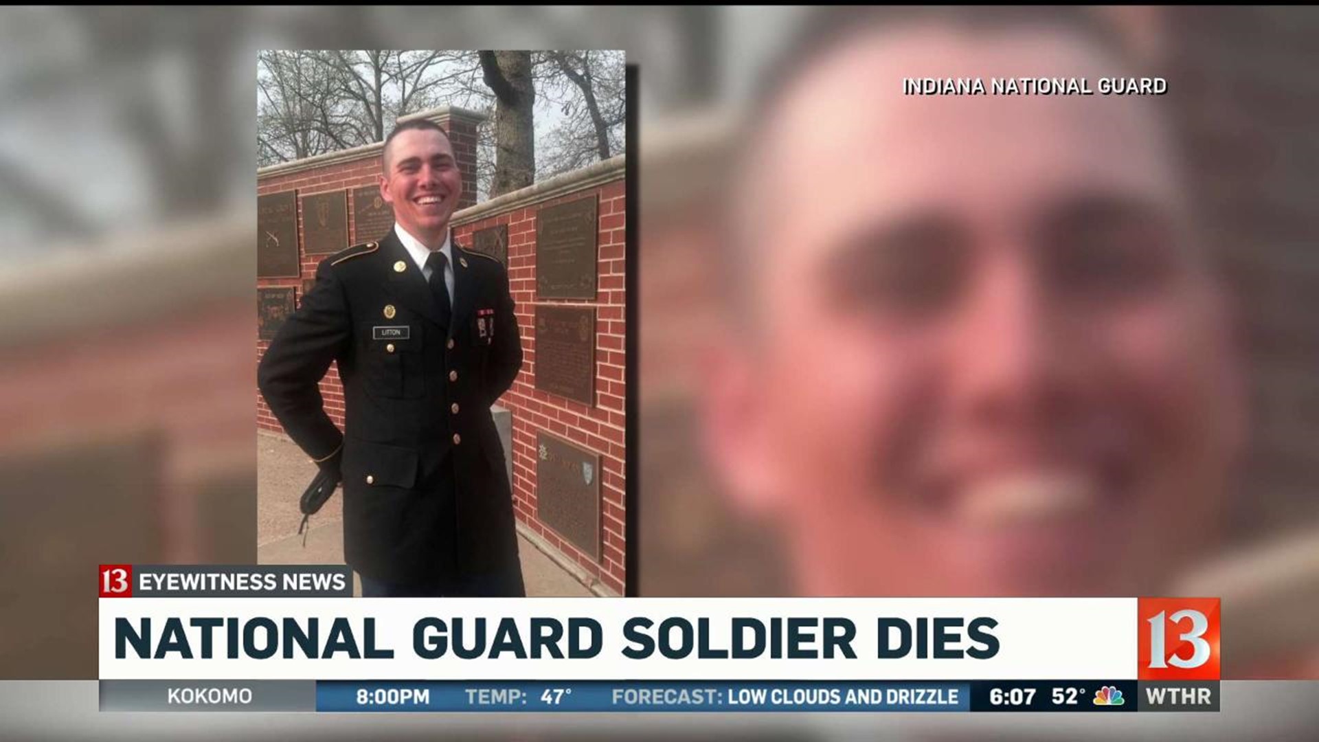 National Guard soldier dies