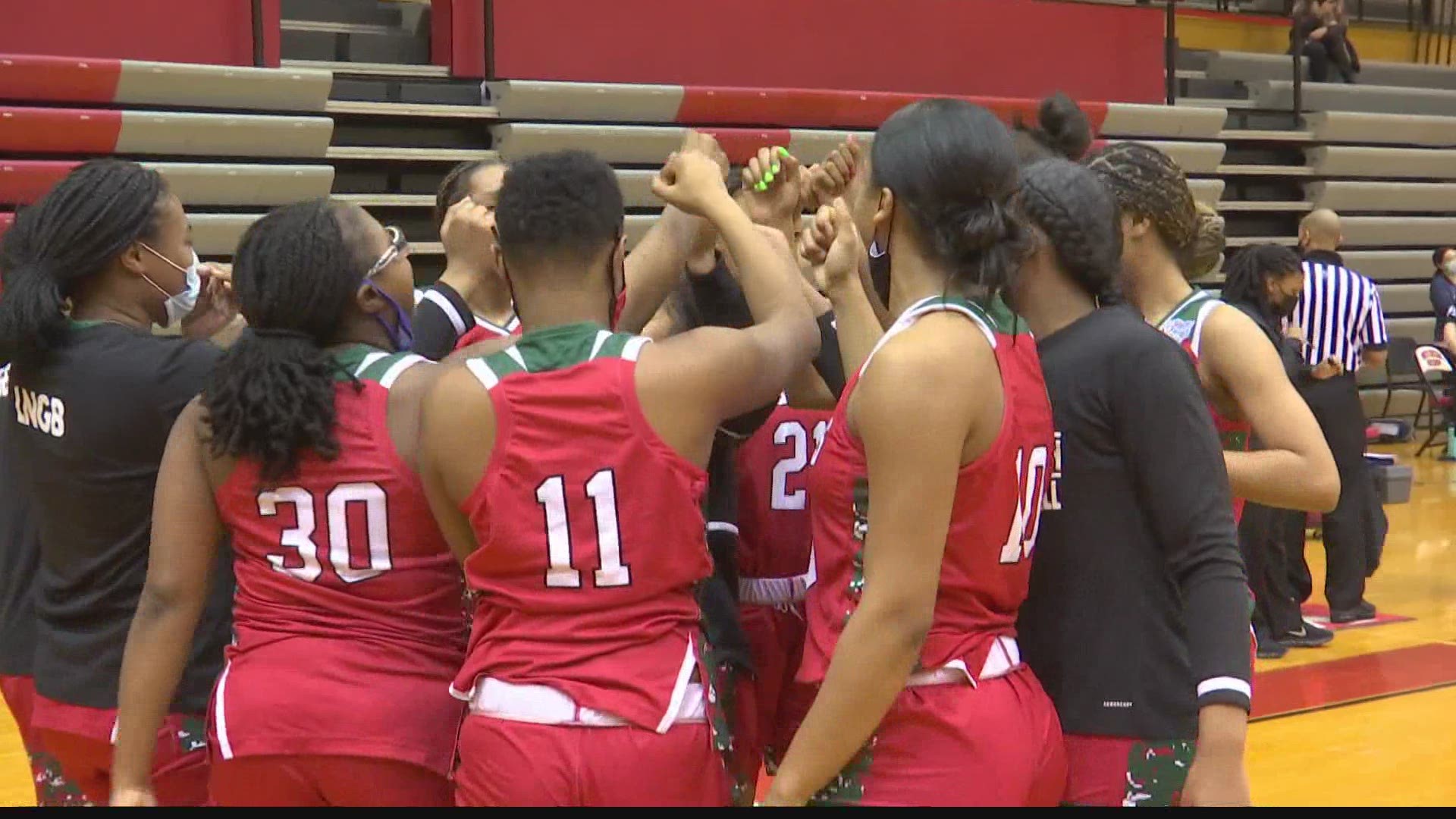 Lawrence North edged Cathedral Friday night on Operation Basketball
