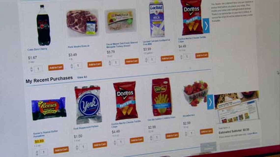 Kroger offers online ordering