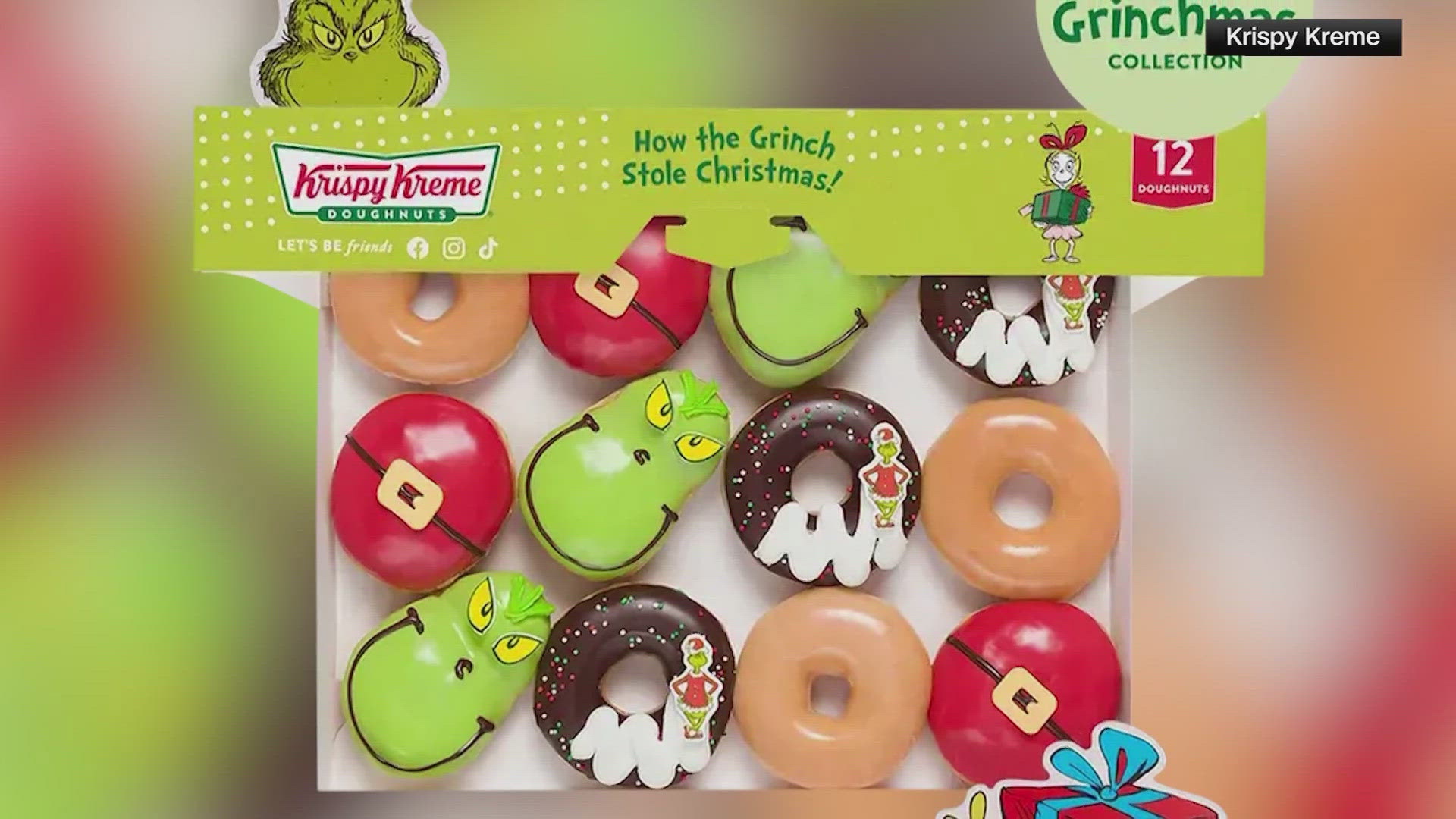 The boxes feature sweets based on characters like Cindy Lou Who and the Grinch.