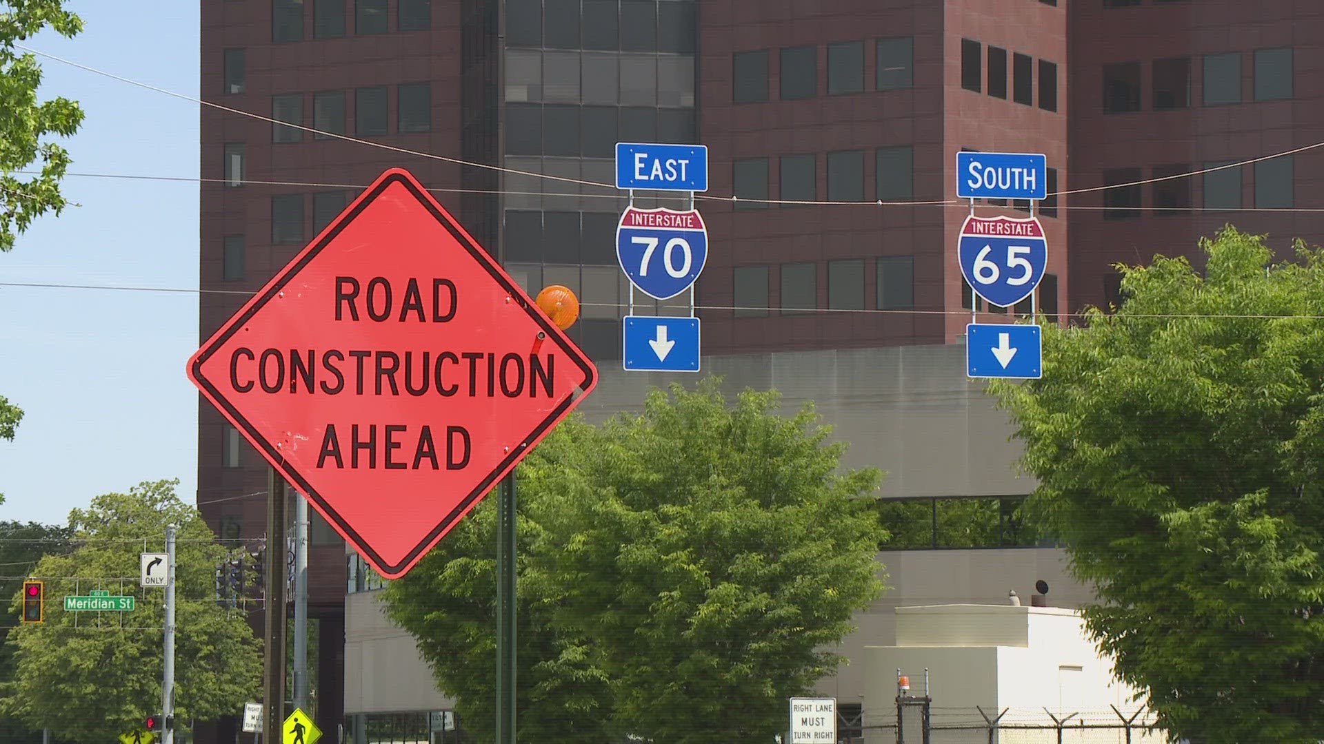 The latest plan from INDOT impacts streets here in downtown Indianapolis.