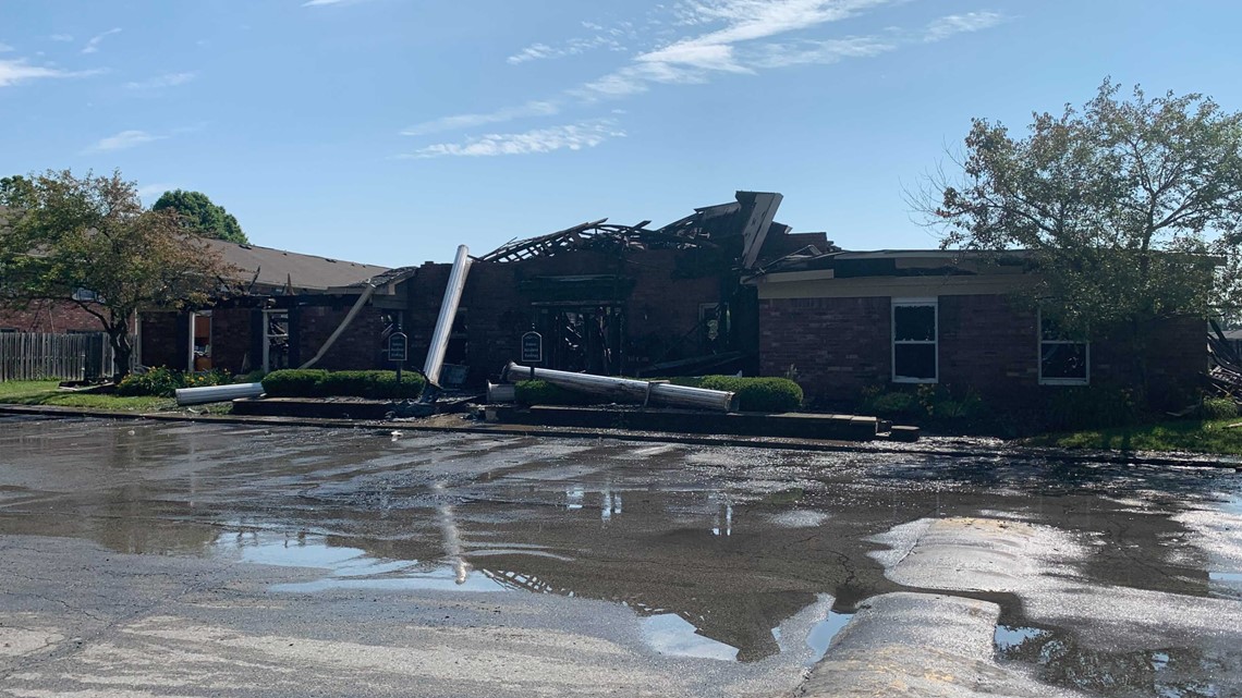 Lakeside Pointe at Nora clubhouse heavily damaged in morning fire