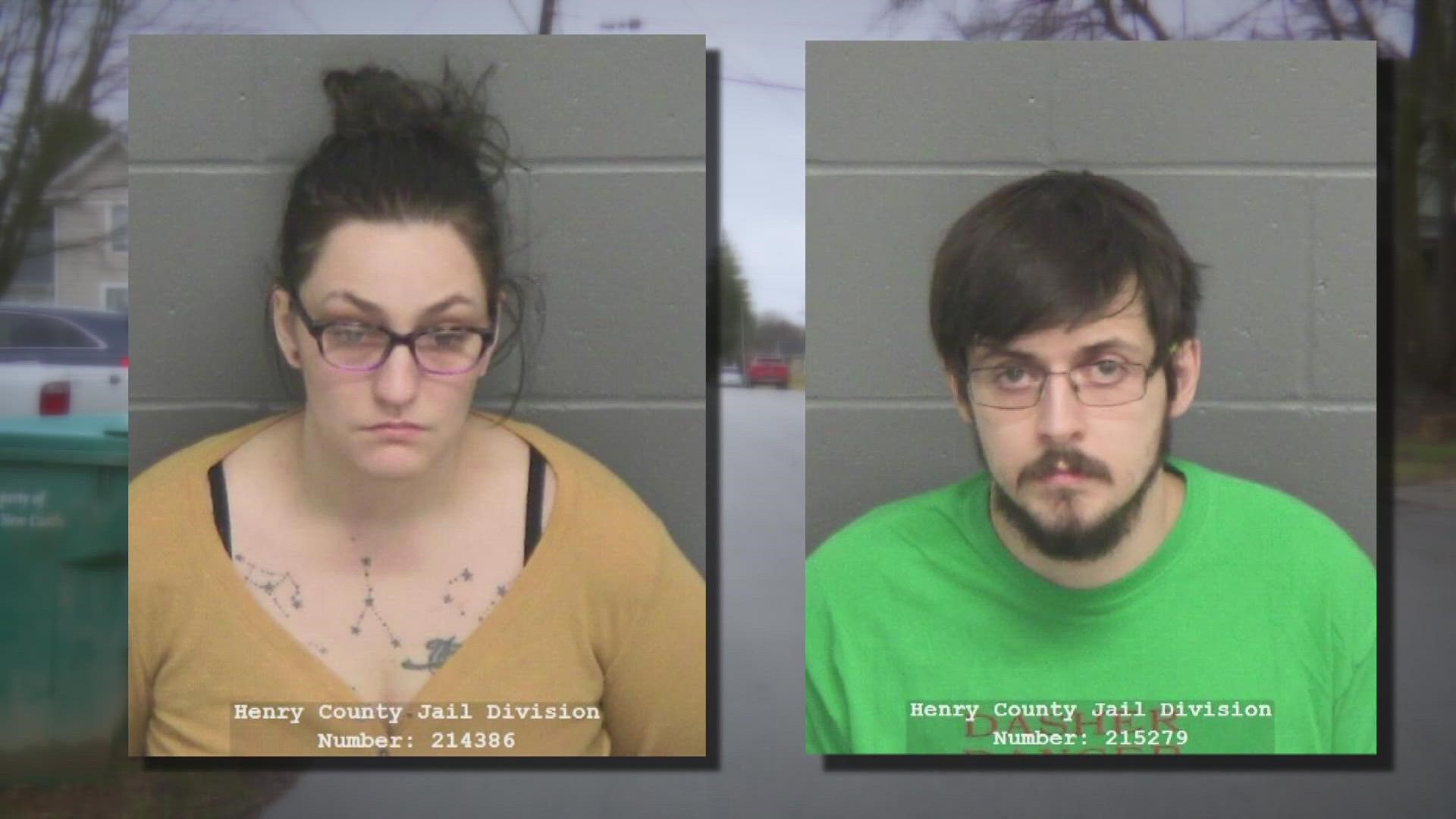 A New Castle mom and her boyfriend face charges after police say he shot her five children multiple times with an airsoft gun.