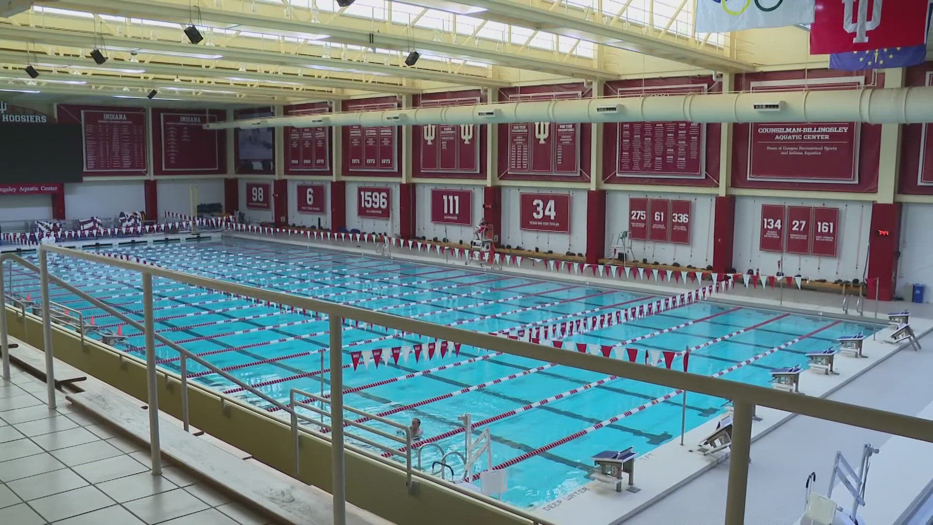 13News anchor Anne Marie Tiernon discusses IU athletics impact on Olympic swimming and diving.