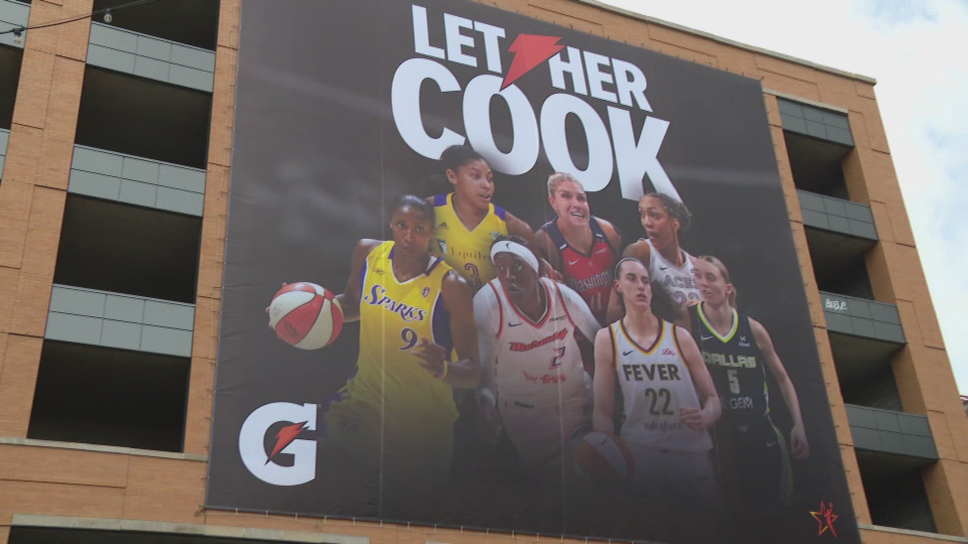 13News reporter Anna Chalker talks with fans who are excited for this weekend's WNBA All-Star Game in Indianapolis.