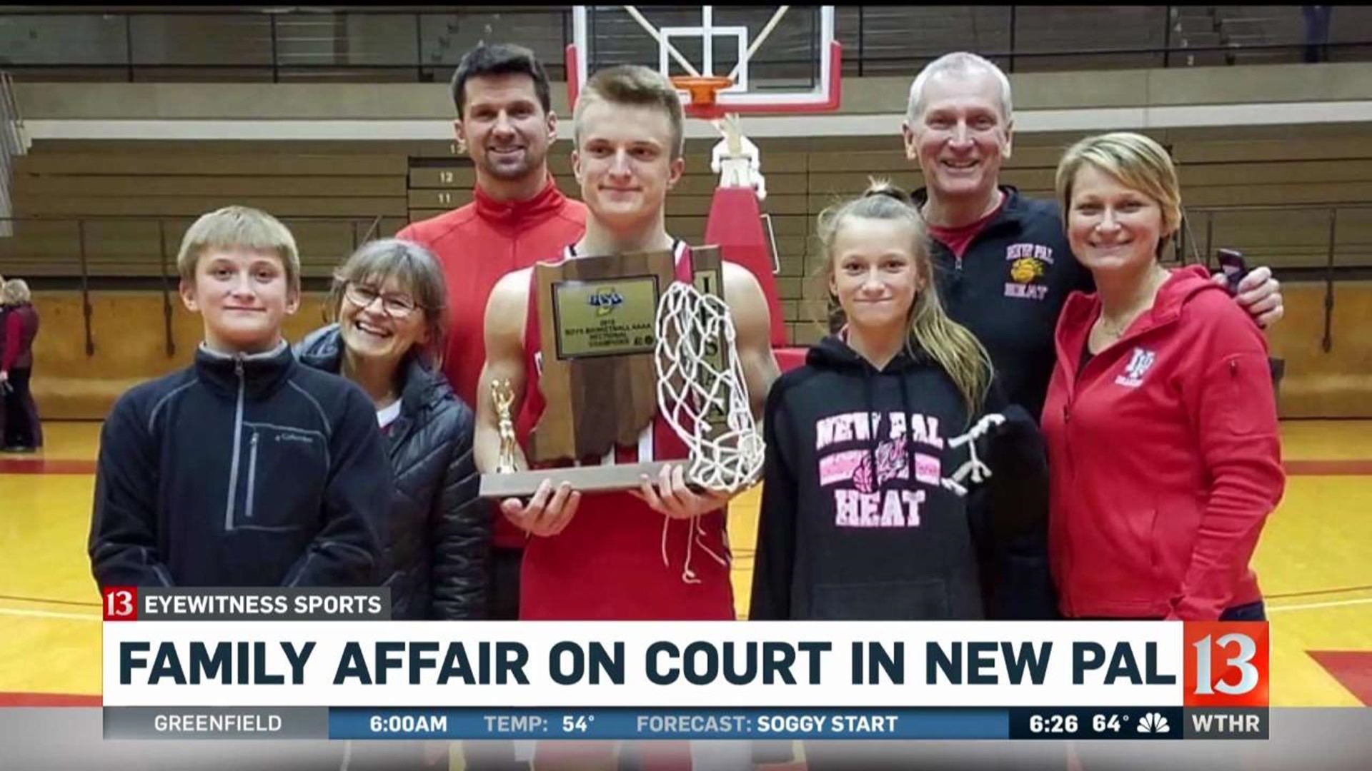 New Palestine family bonded by basketball | wthr.com